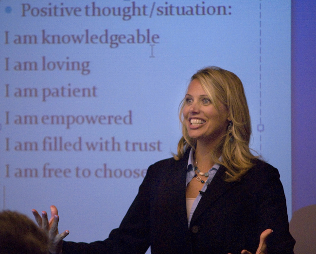 Workshop teaches power of positive thinking