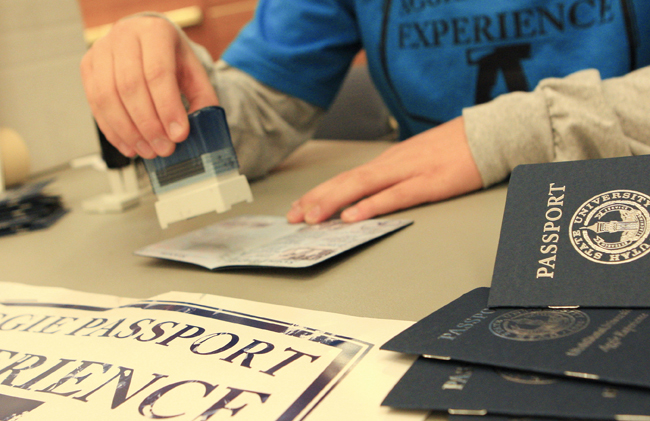 Passports get freshmen involved