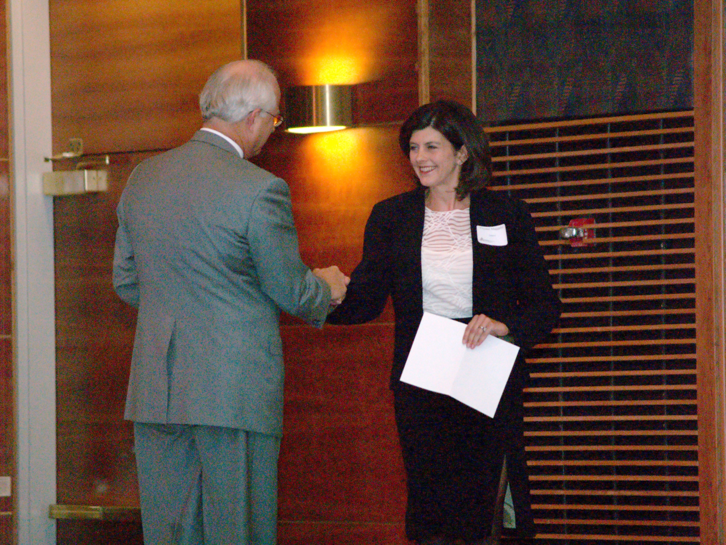 Distinguished Executive Alumnus awarded