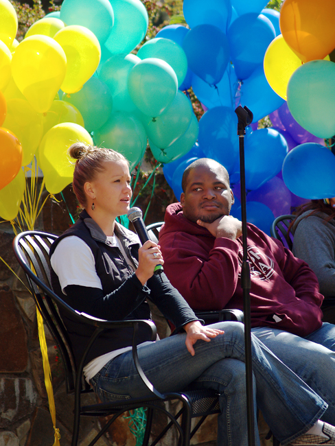 Students celebrate National Coming Out Day