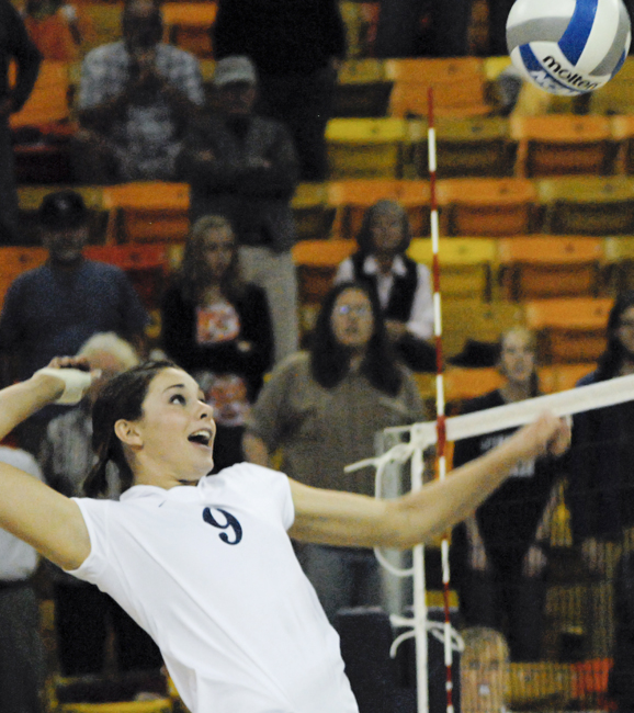 Aggies grind out another five-set win