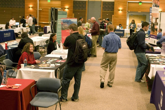 Graduate fair helps students look toward future
