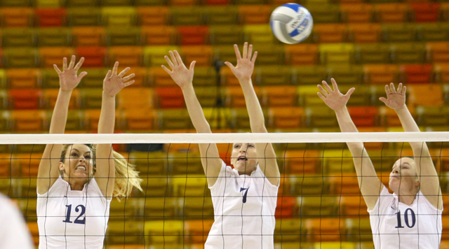 Ag spikers fall to Wahine