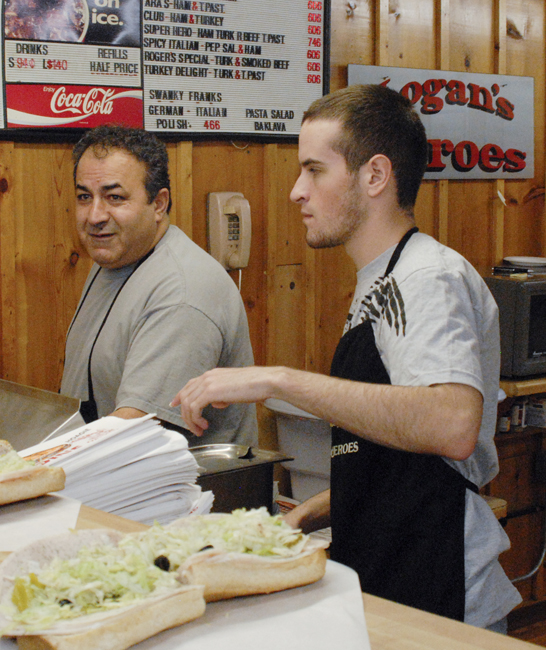 Getting to know Logan, one sandwich at a time