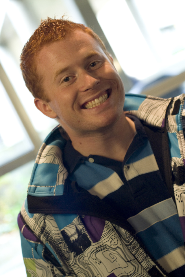 Student owns green suit, speaks Chinese and met Karl Malone