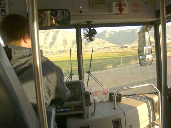 New shuttle stop receives trial run