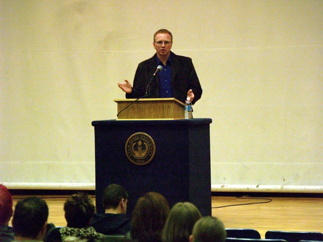 Veteran encourages acceptance in time of change