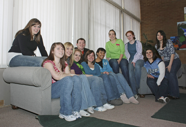 Students take on healthy living challenge