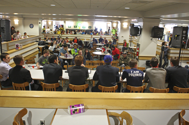 Candidates debate