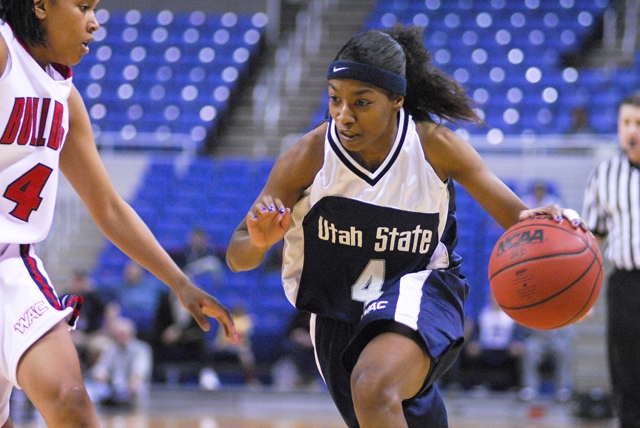 Lady Ags win first-ever WAC tourney game