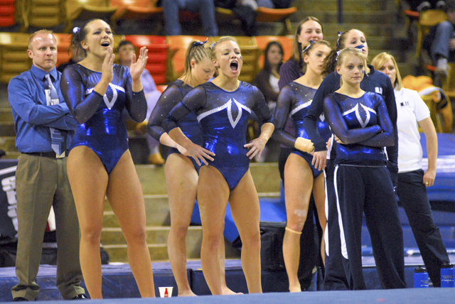 Gymnastics team wraps up season