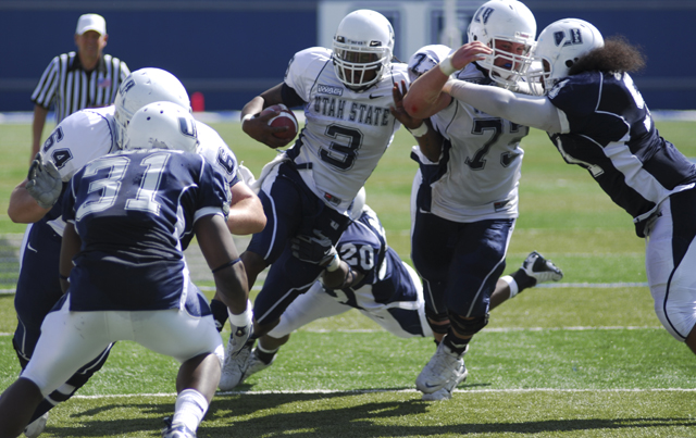 Spring scrimmage ends up being a highlight reel