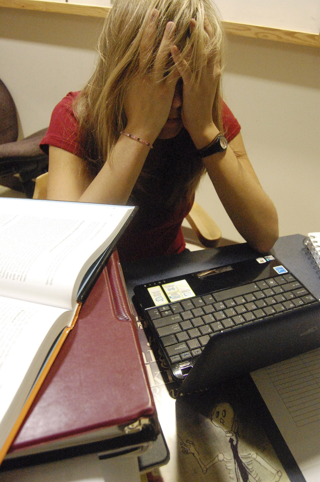 Students learn to cope with anxiety