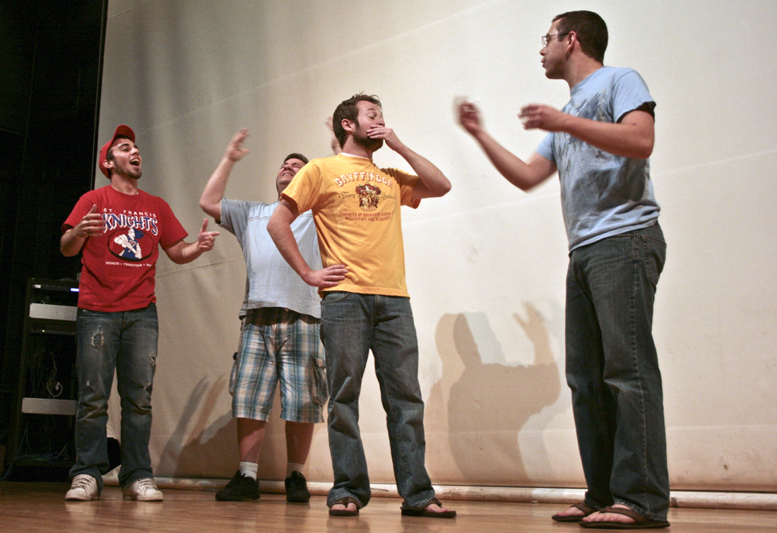 Foster children benefit from comedy