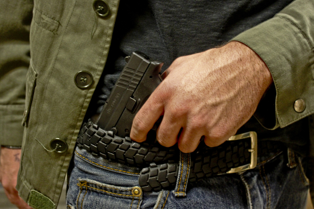 Right to bear arms enforced in class