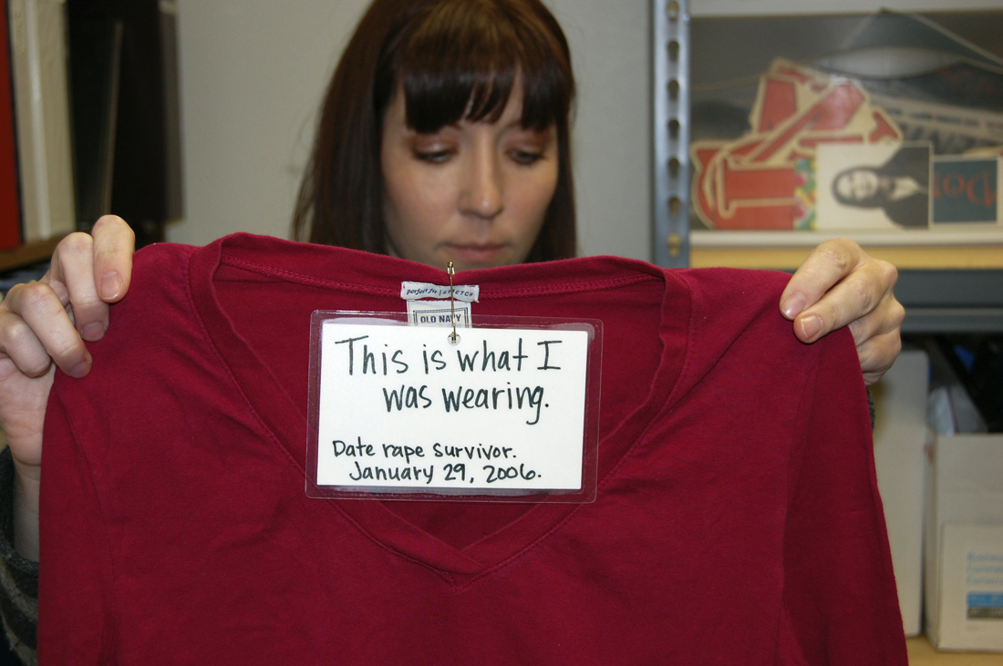 The Clothesline Project airs dirty laundry for students