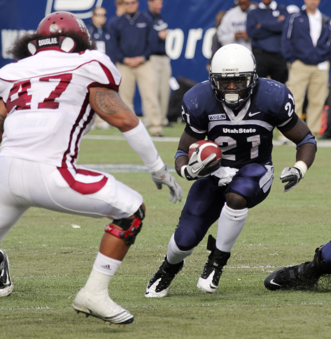 Kickoff returns power USU in battle of the Aggies