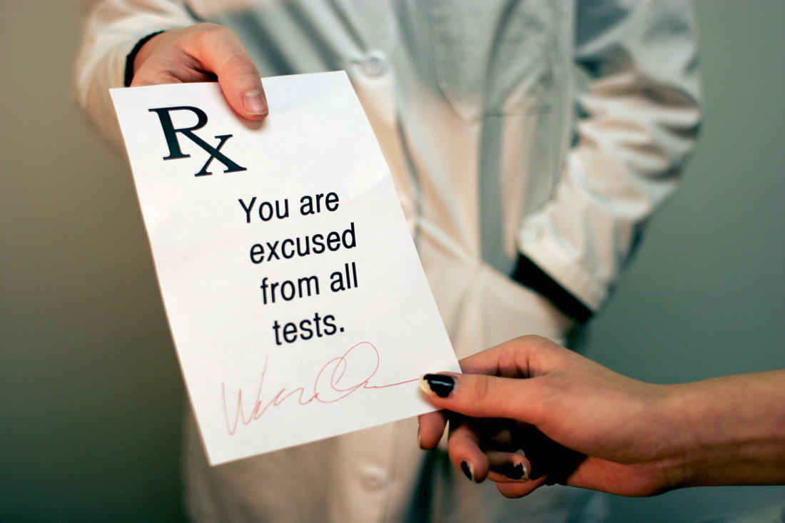 Doctor’s note unnecessary for excuses