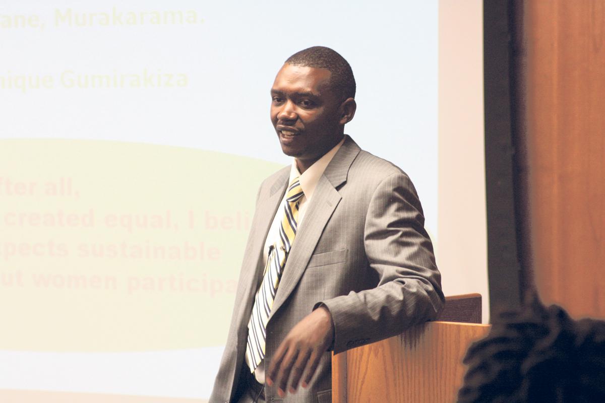 Speaker: Rwandan women’s power in government evolving