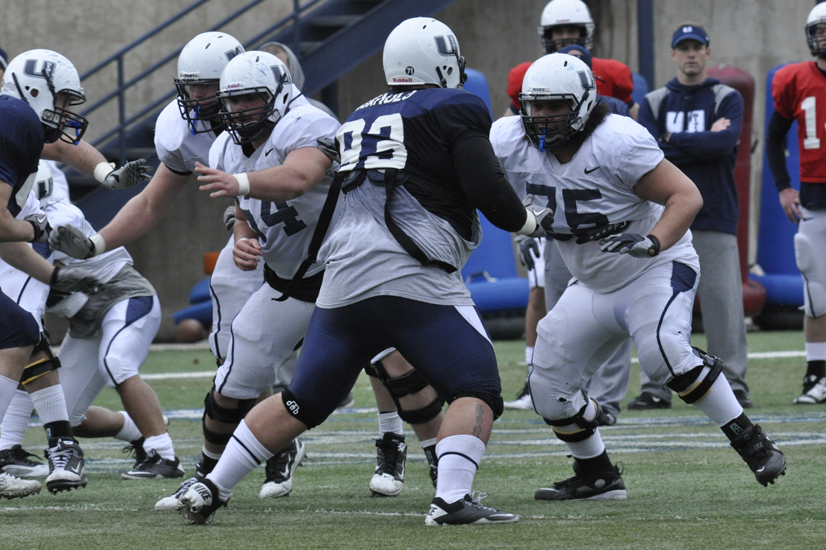 Breaking through; Aggie defensive line starting fresh - The Utah Statesman