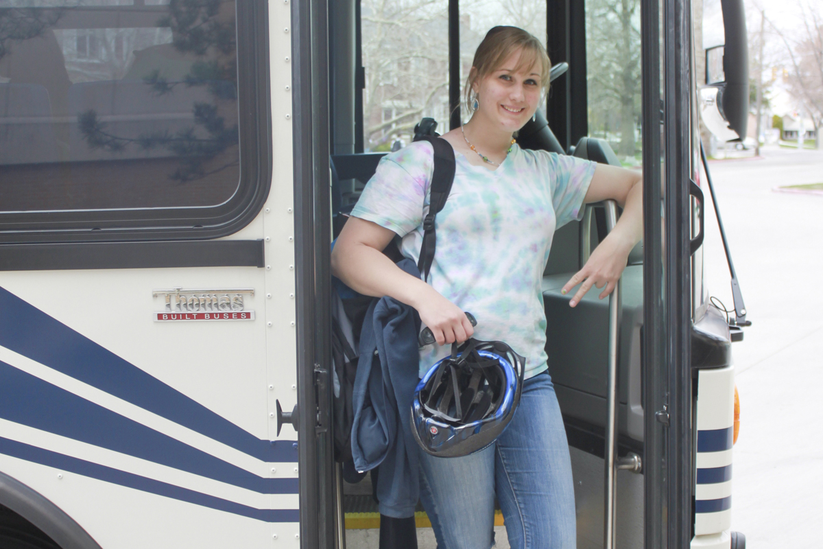 Bus congratulates 1 millionth rider