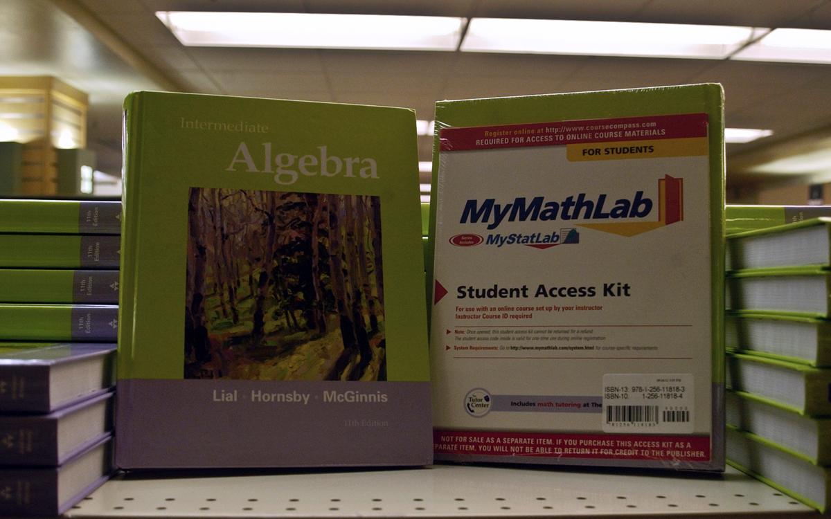 Math courses test online method