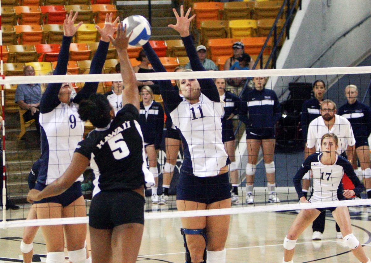 Volleyball drops match to high-powered Hawaii, 4-1