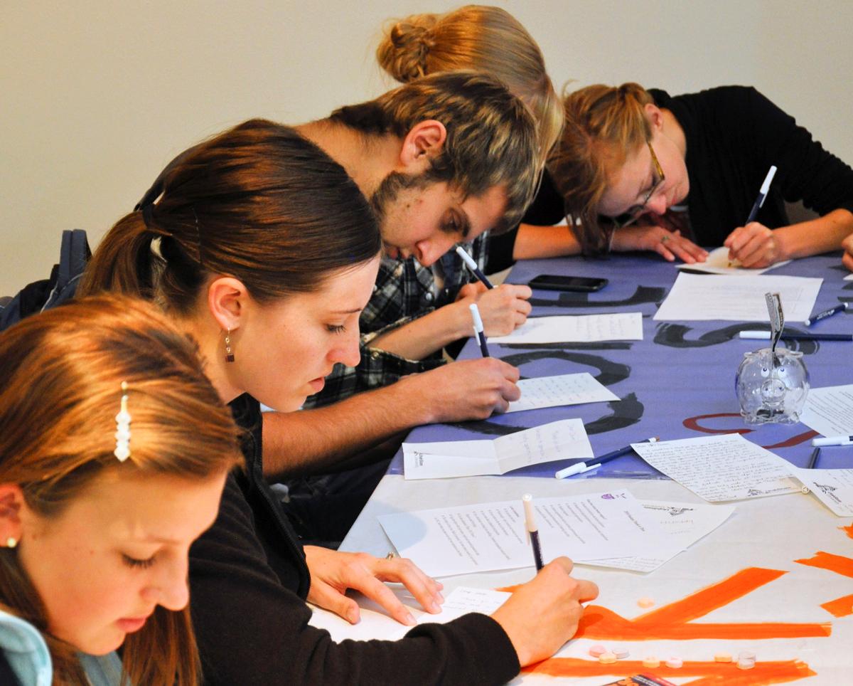 Students show appreciation to donors