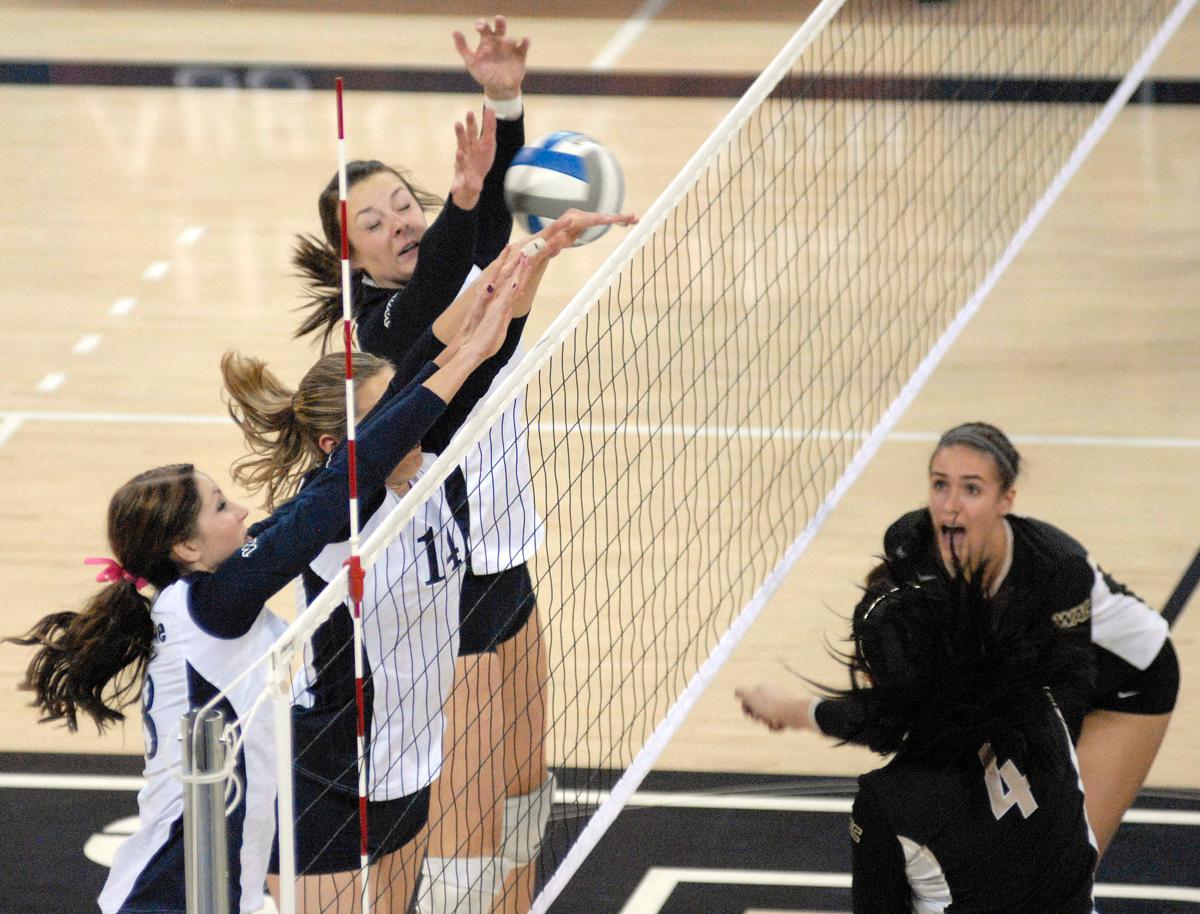 Volleyball drops final match of the season