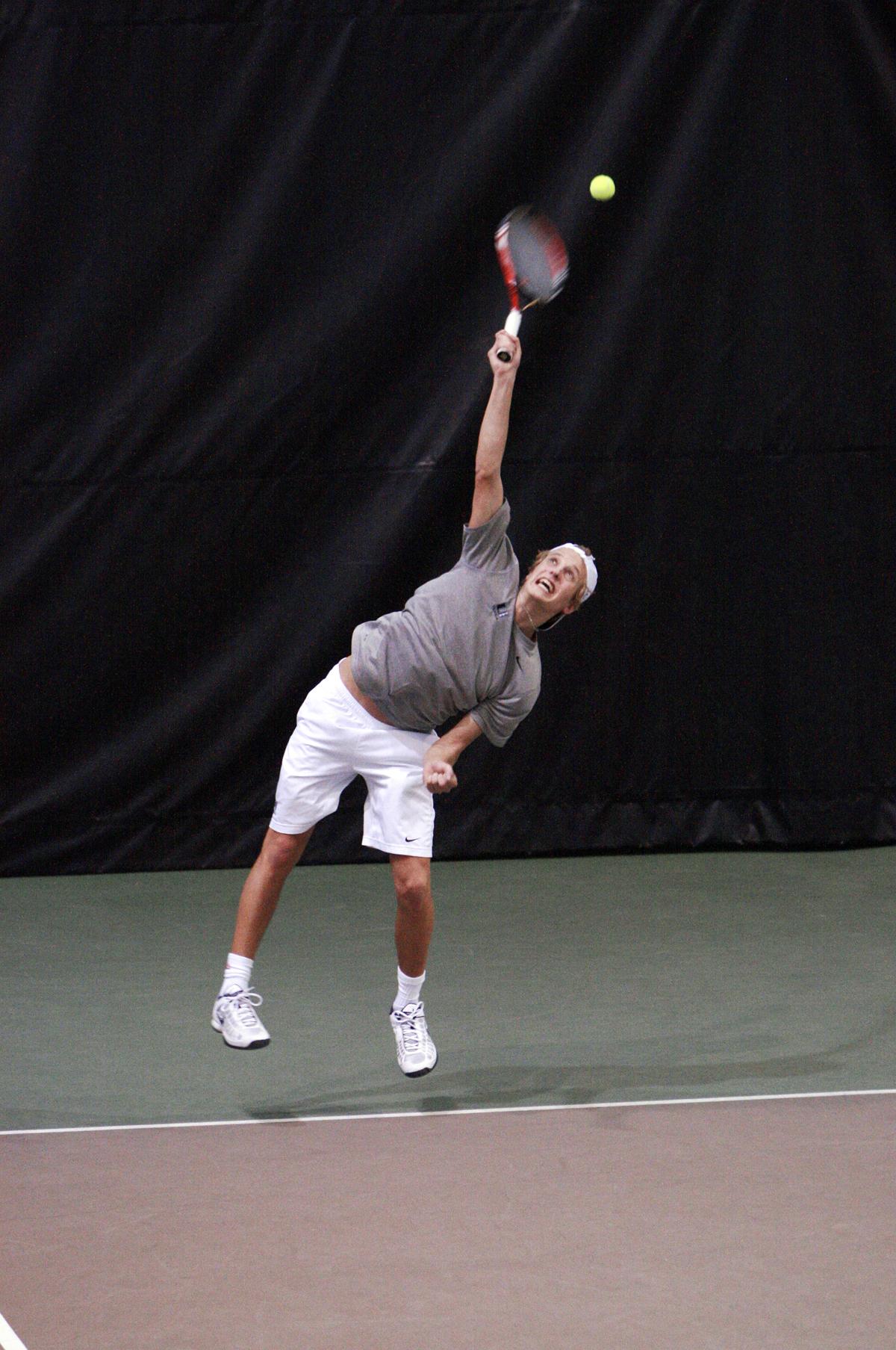 Aggies win doubles, second match of season