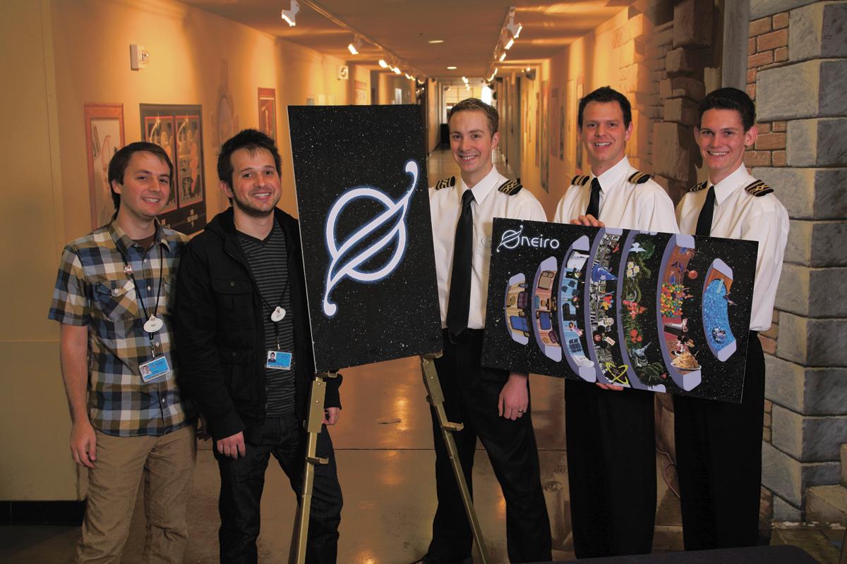 Four USU students awarded third place in Disney contest