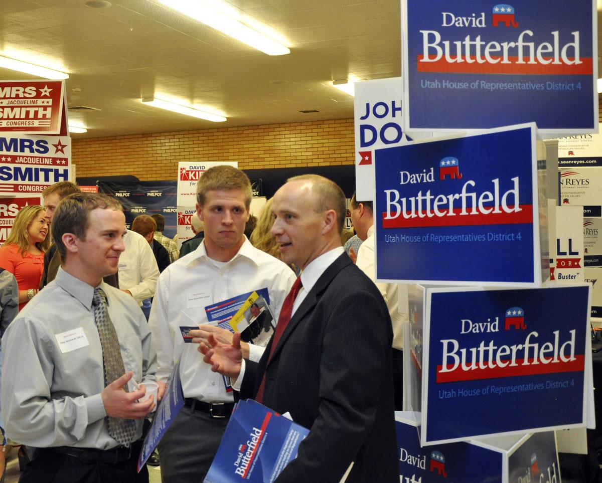 Local politics involve USU students