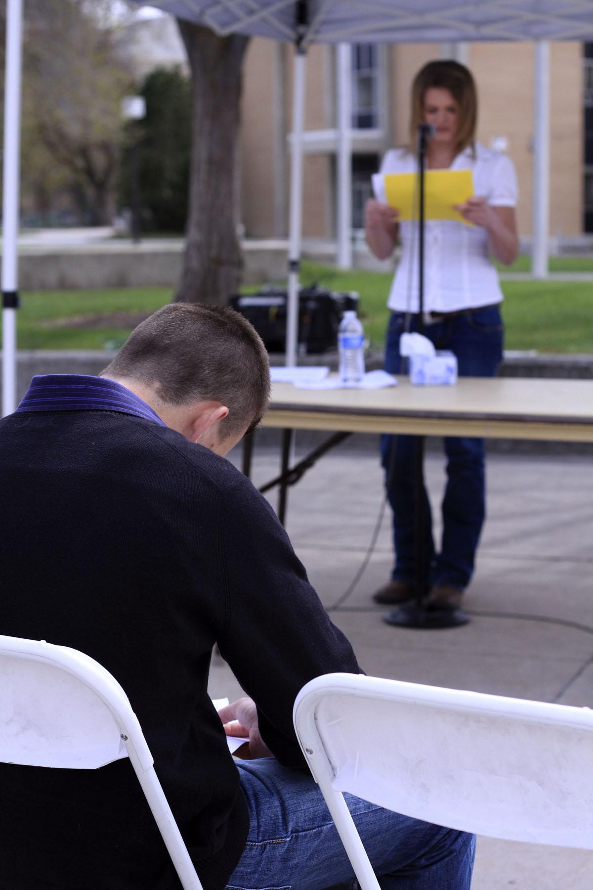 Volunteers read more than 4,000 names during all-day event