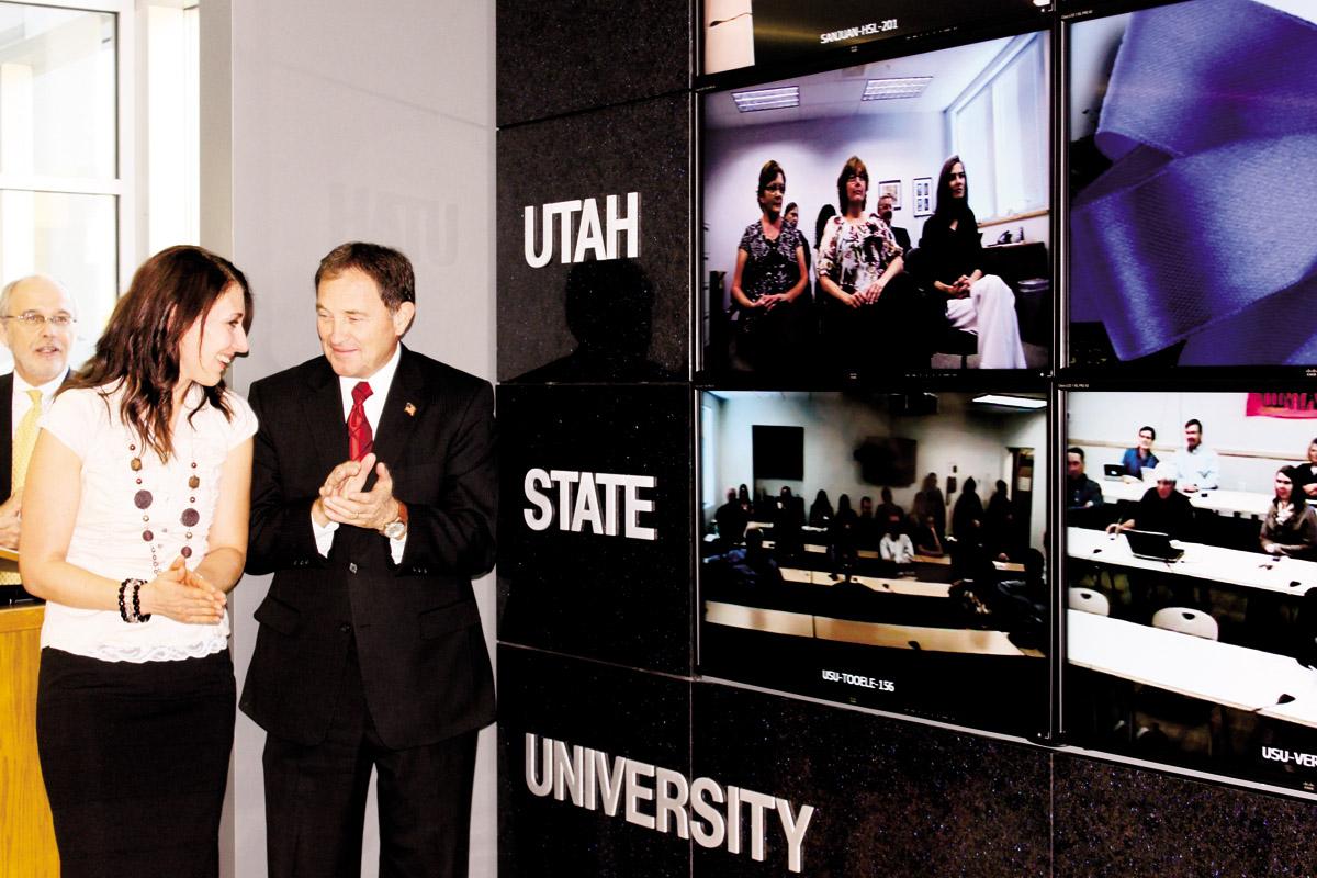 Campuses across the state tune into ribbon cutting
