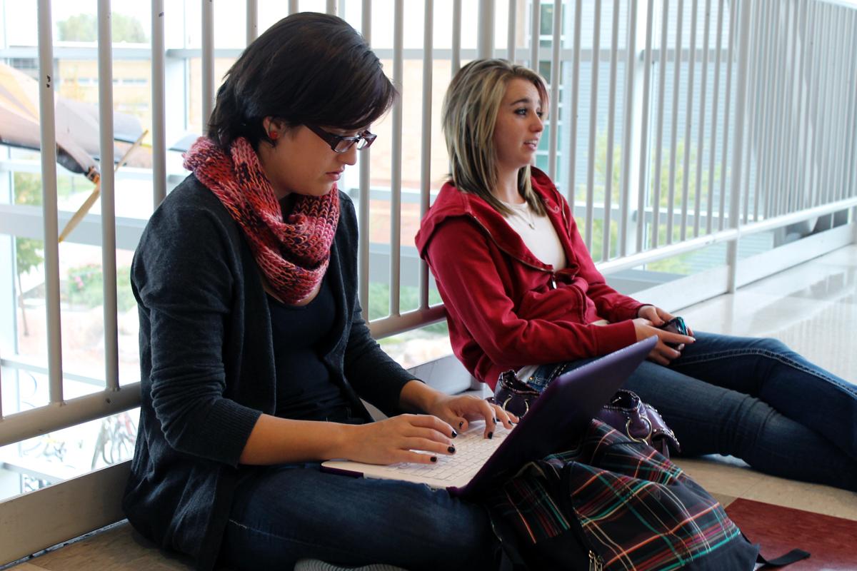 Engineering students prepare for eight-hour test