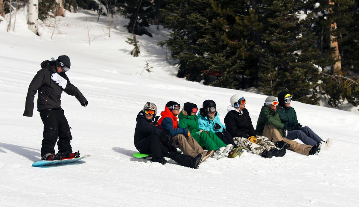 Preparing for the slopes