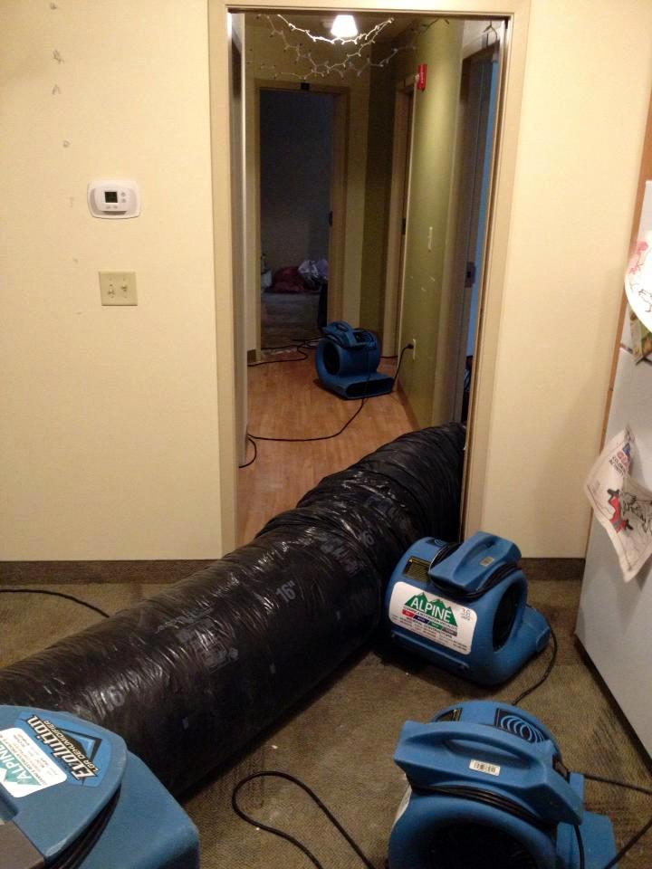 LLC flooded
