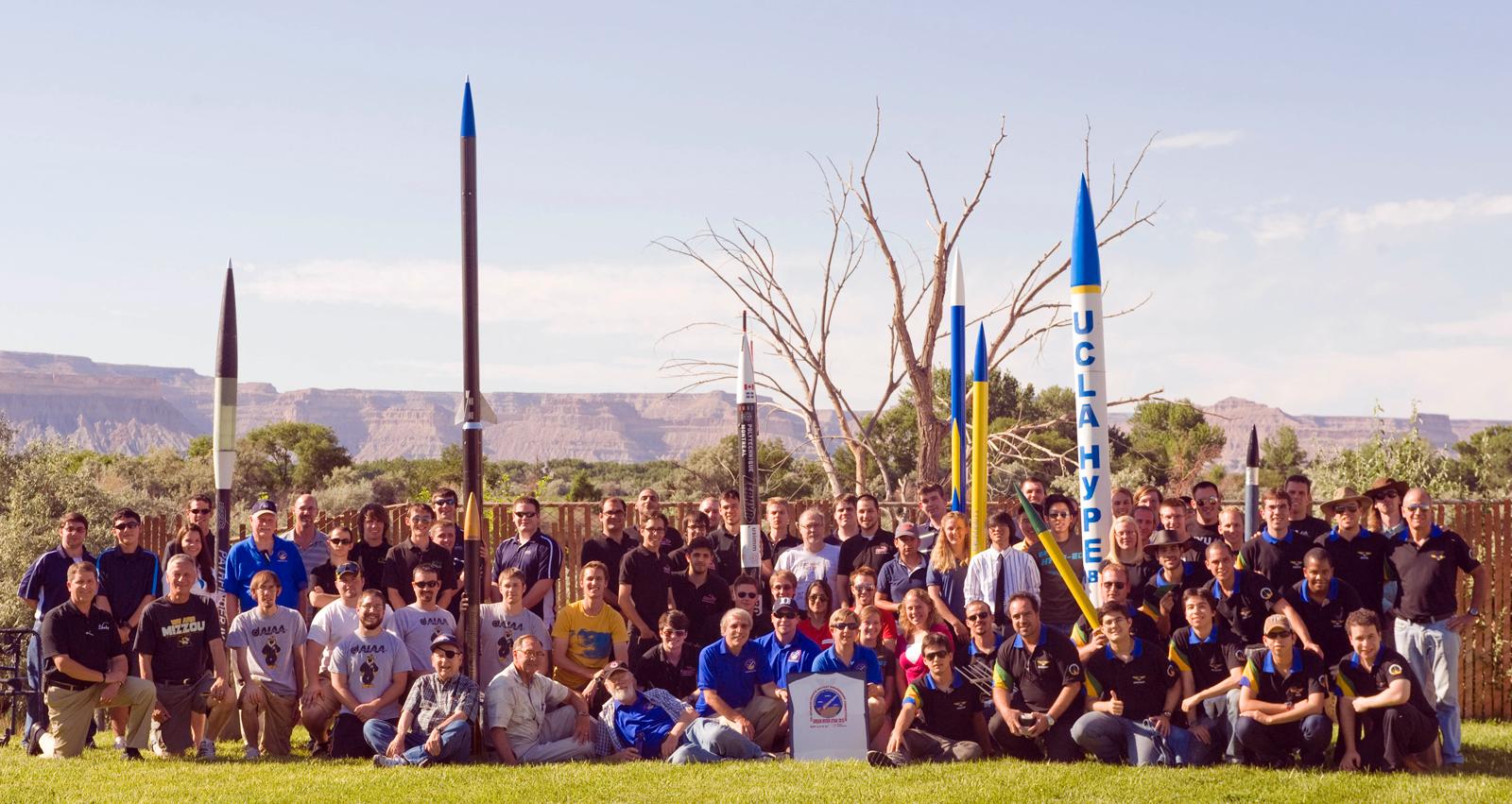 Club experiments with rocket technology