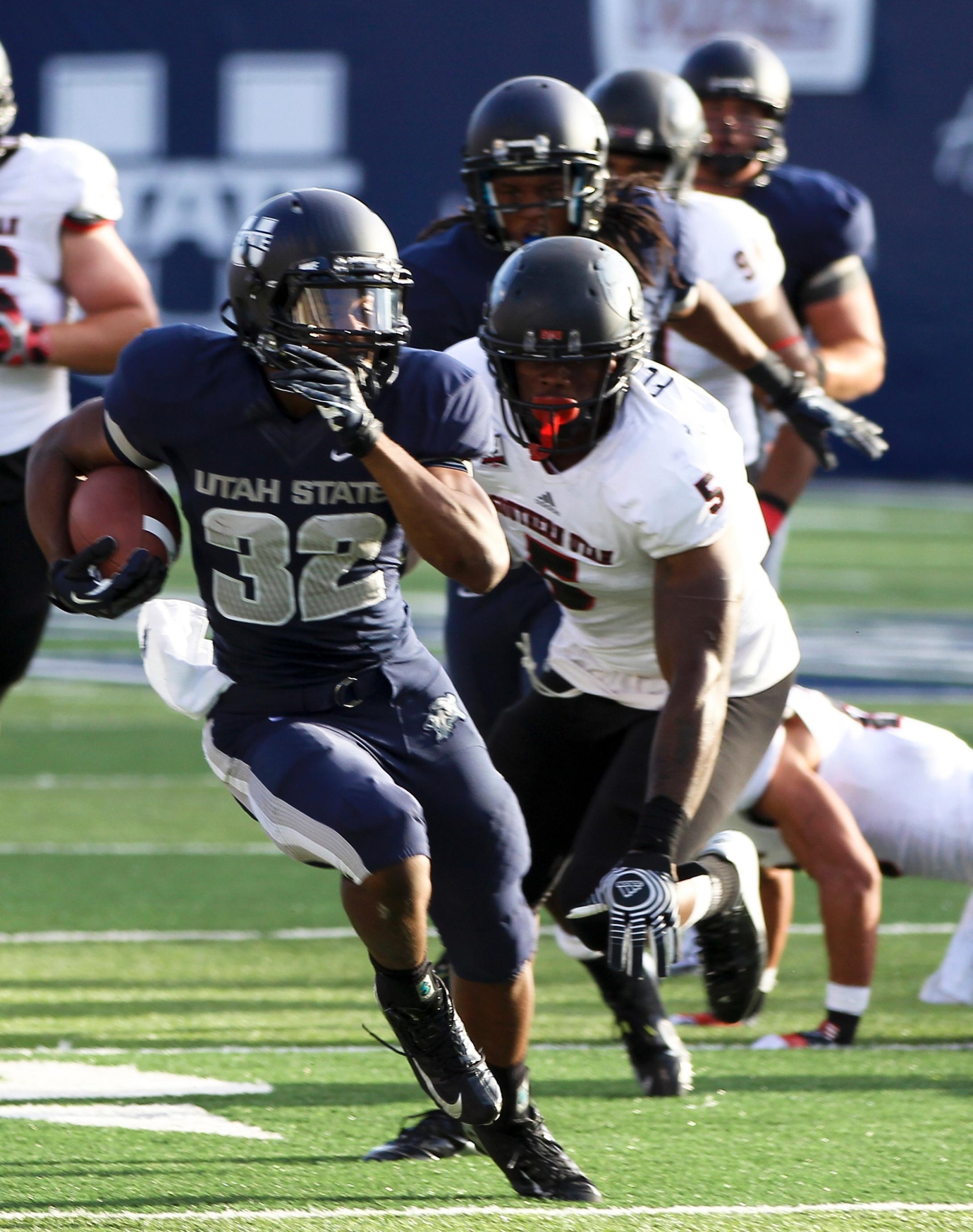 Aggie gridders hold first spring scrimmage