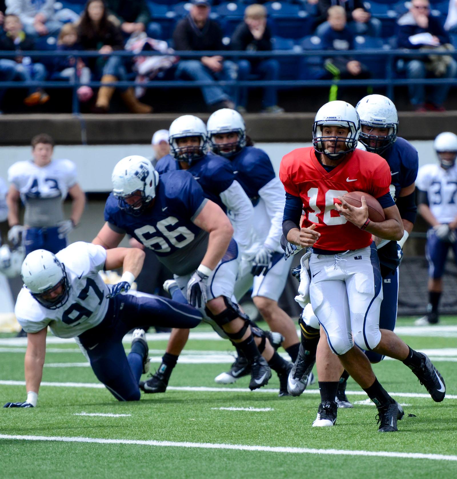 Defense dominates in spring game