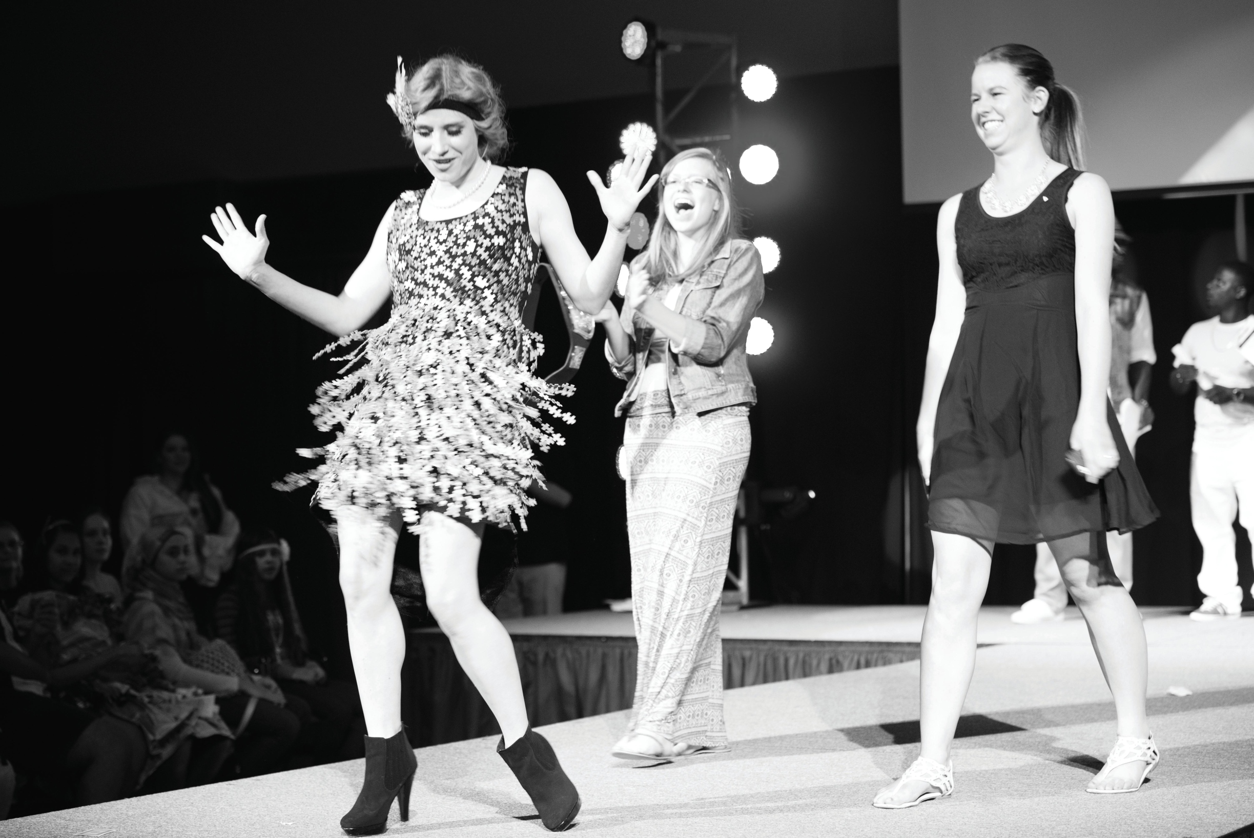 Student fashion show benefits SNAC pantry