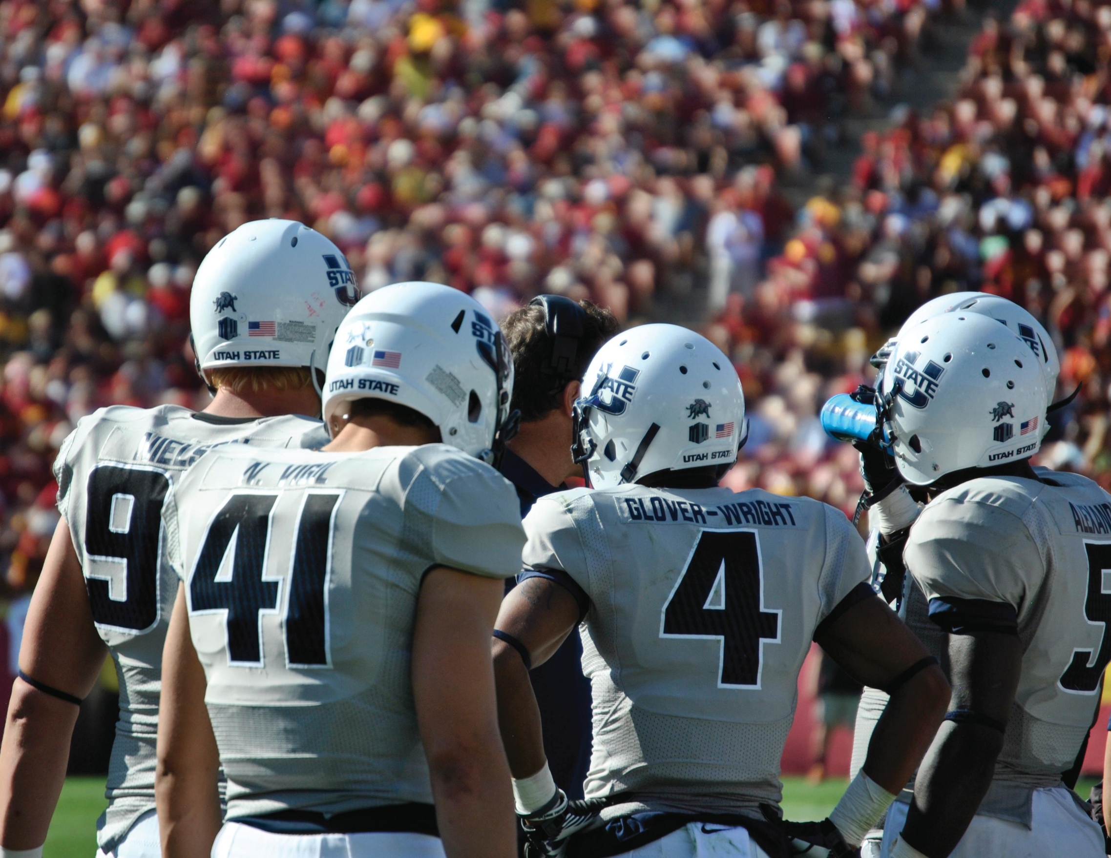 Aggies look to buck Broncos in white out