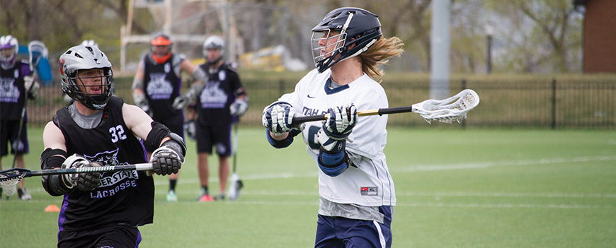 USU lacrosse beats WSU, prepares for game in Maverik Stadium