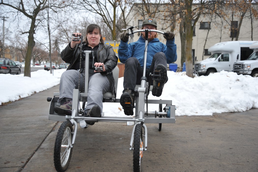 tandem bike for disabled