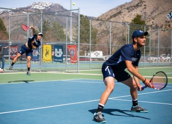 Aggie men’s tennis sweeps Nevada