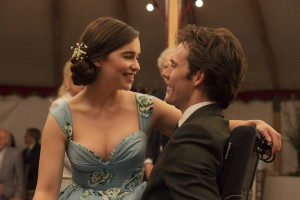 Sam Claflin as Will Traynor and Emilia Clarke as Louisa "Lou" Clark in "Me Before You." (Alex Bailey/Warner Bros. Entertainment)