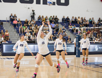 USU volleyball starts four-game home streak with New Mexico and UNLV