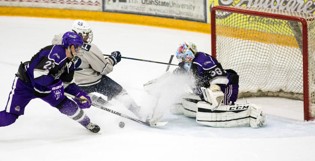 Aggie hockey downs in-state rivals Weber State and UVU - The Utah Statesman