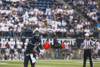 Utah State rides democratic offense to easy victory over Idaho State