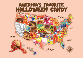 What’s the most popular Halloween candy in Utah?